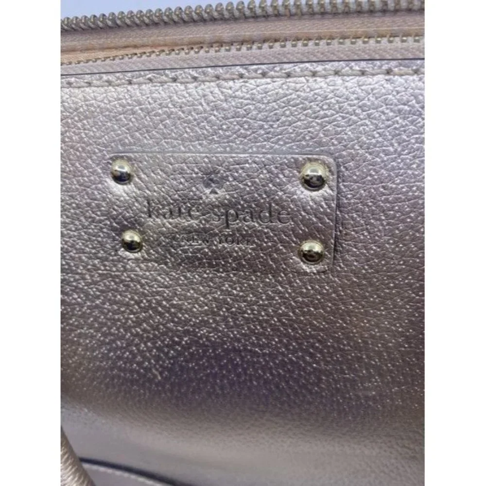 Kate Spade Wellesley Rachelle Rose Gold Leather Cross Body Bag